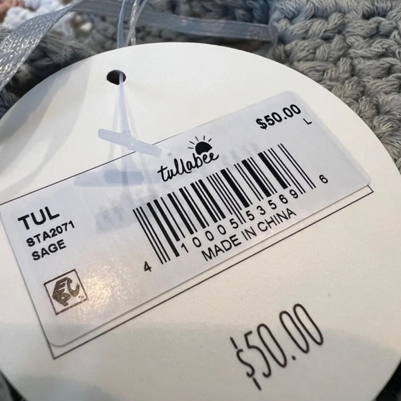 Altar'd State Tullabee Sage Willow Fringe Mama Tank - Picture 6 of 14